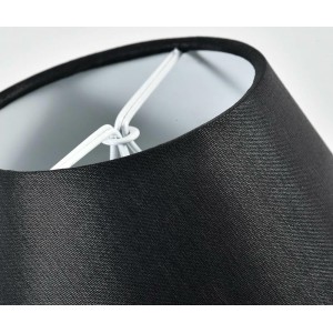 Abażur A15/8 H10 stożek czarny folia