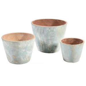 Garden Old Donica antique blue kpl. 3