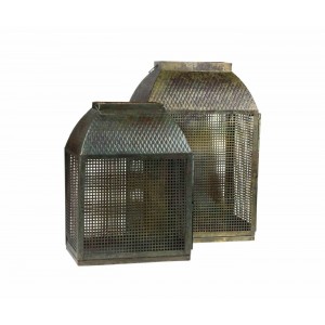 Rustic Lampion ażurowy 3B